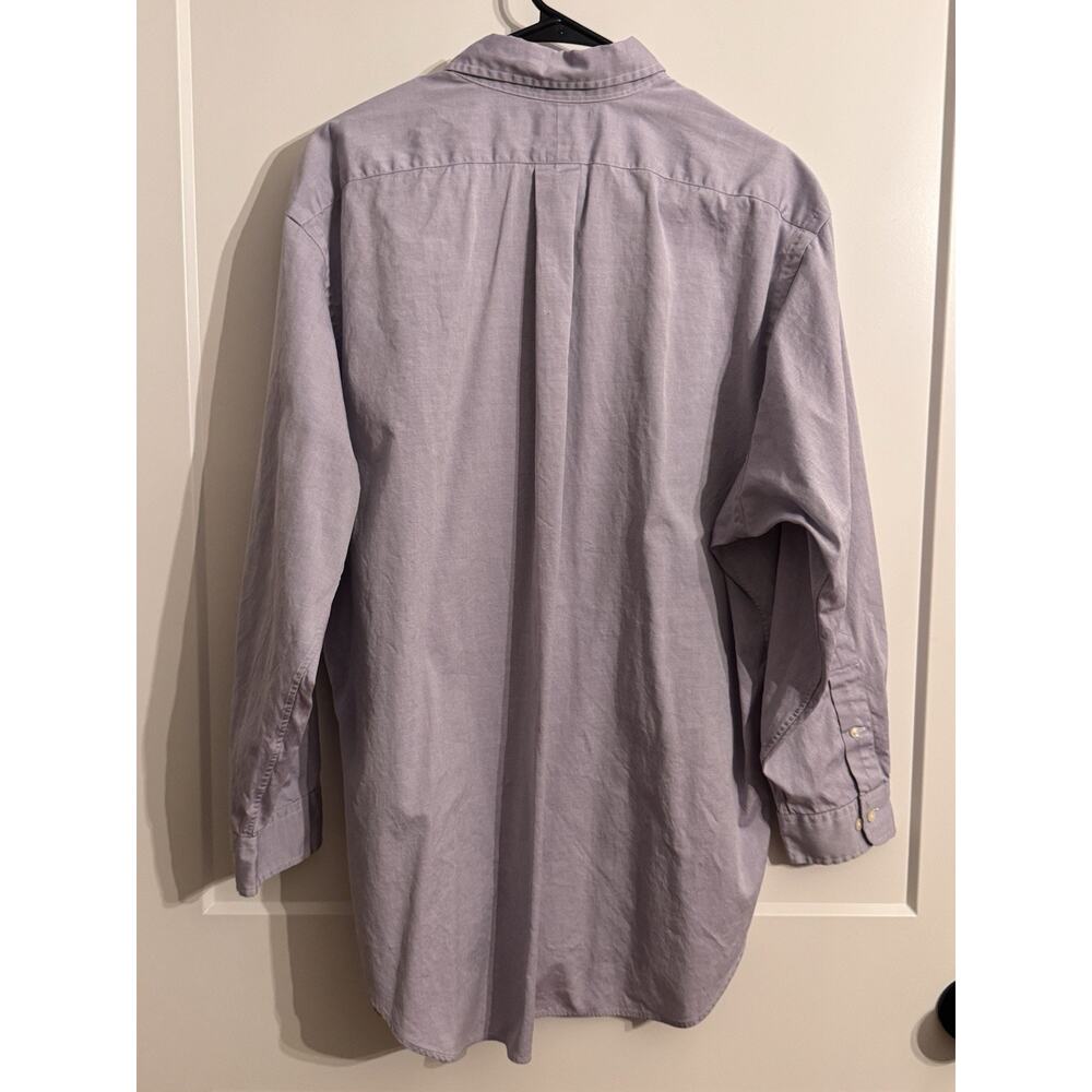 Ralph Lauren Bundle Of 2 Oxfords Sz 17 32/33 preppy Academia Old Money office - Picture 2 of 12